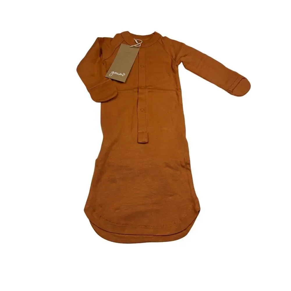 Goumi Kids 24 Hour Convertible sleeper Baby Gown‎ 0-3 months NWT Sienna